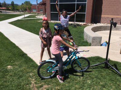 Carbondale 3rd Graders Celebrate Bikes and Sunshine